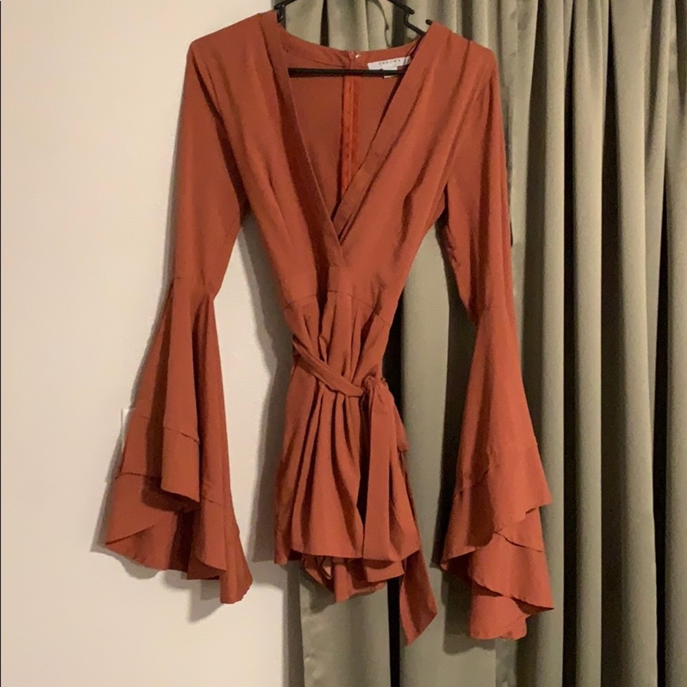 Bell Sleeved Romper.